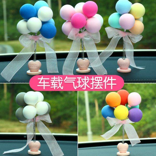车内饰品摆件中控台装饰网红可爱摇头气球个性创意女神款汽车用品,汽车用品/电子/清洗/改装,摆件,淘宝优惠券,粉丝福利购,淘宝优惠卷
