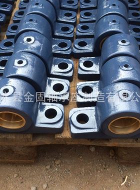 整体式正滑动轴承座 HZ060铜瓦滑动轴承座 HZ070轴承座尺寸参数