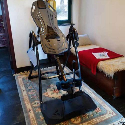 美国teeter原装进口可折叠倒立机家用腰颈椎牵引拉伸倒挂器增高机