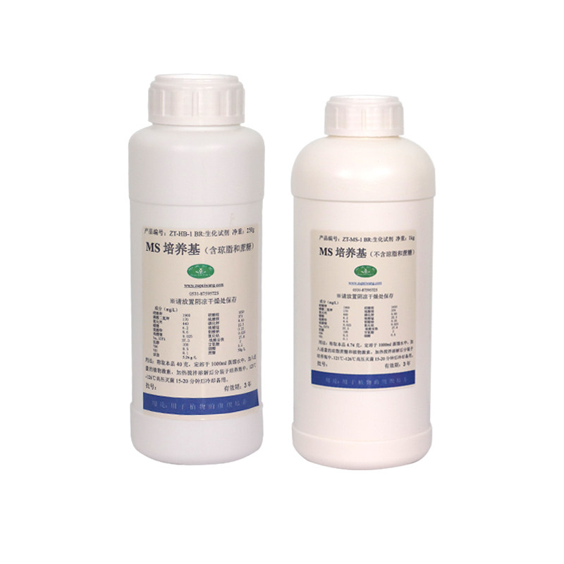 1/2MS培养基组培专用WPM琼脂营养液B5N6干粉植物无土栽培生化试剂