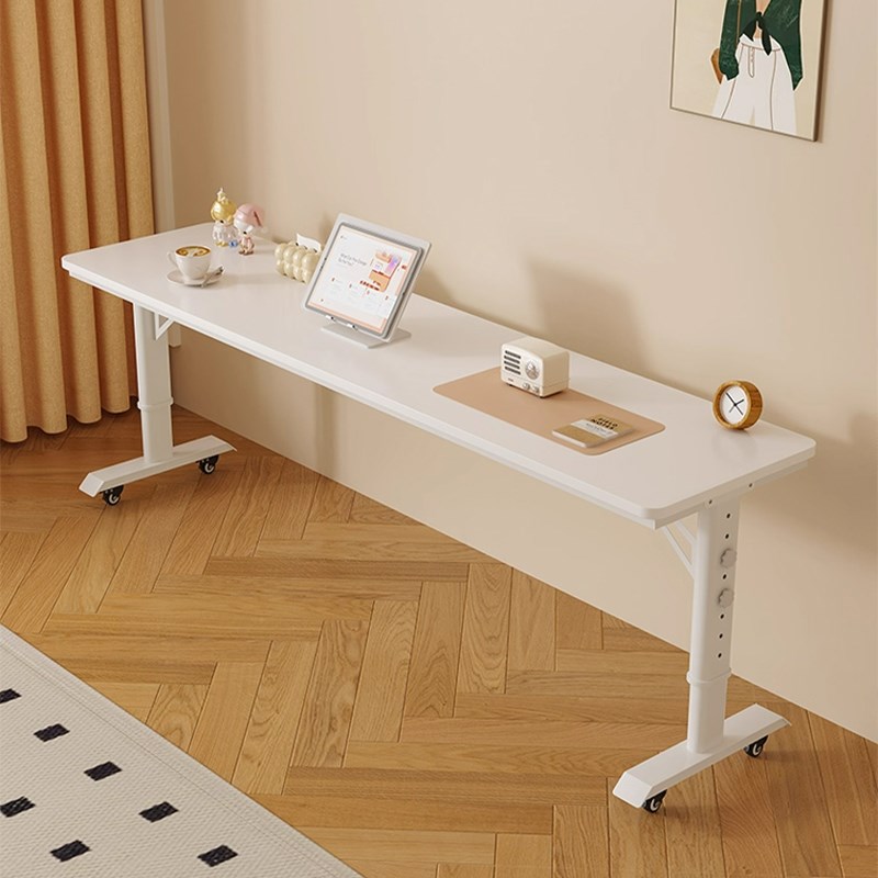 床边桌可移动跨床桌升降桌床上桌懒人学公桌实木长条书桌