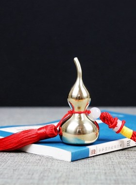 招财进宝 铜葫芦纯铜小号 汽车挂件 家里钥匙葫芦挂件 装饰品摆件