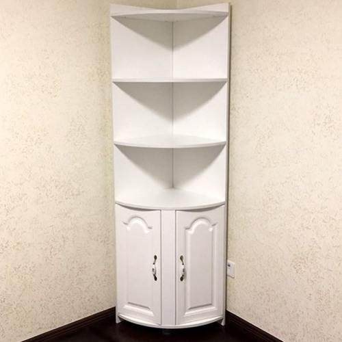 转角柜墙角柜三角形角柜置物架拐角边角角落收纳客厅卧室边柜子95