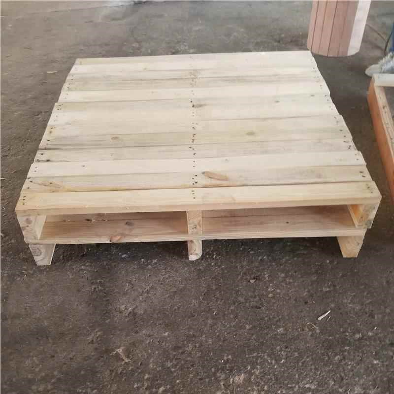 定制全托铺木仓卡板托木盘 v实木托盘木栈板地台板物流储WOR木盘