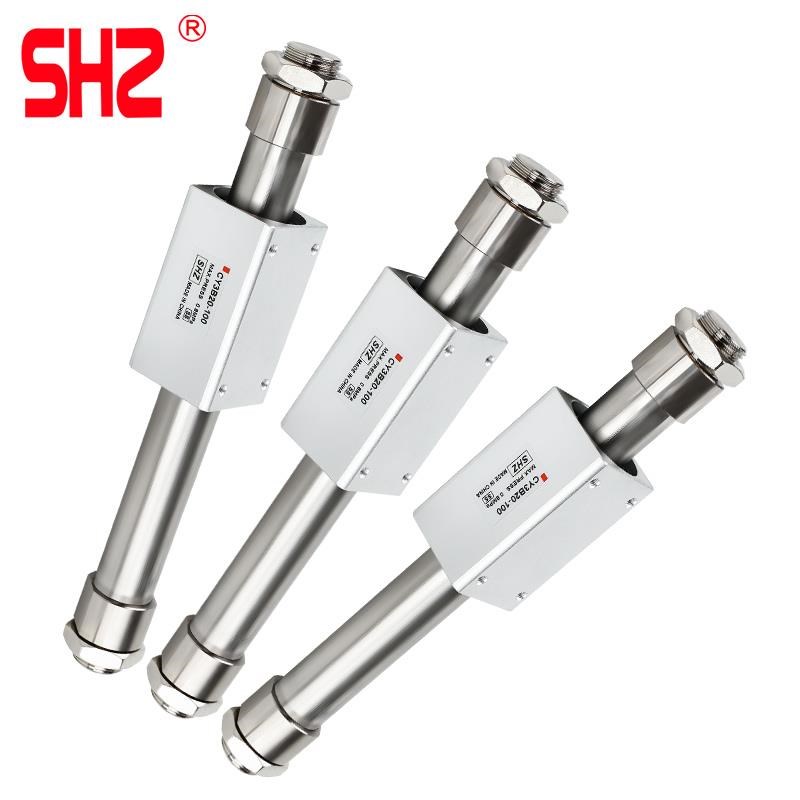 气动磁偶式无杆气缸RMS滑台CY1B/CY3B10/15/20/32/40-300-600-750