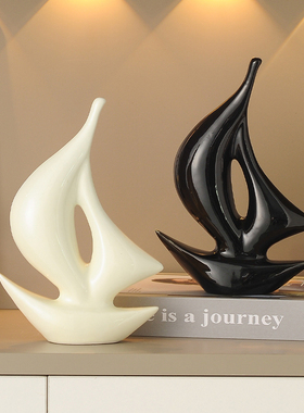 一帆风顺帆船摆件家居好物客厅乔迁新居酒柜电视柜办公室装饰礼品