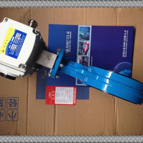 D971电动蝶阀 开关型对夹蝶阀 220V电动蝶阀 北泽蝶T阀DN40-300