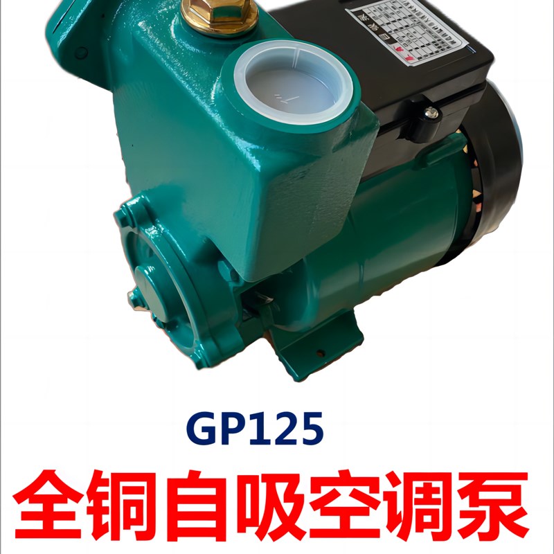 家用自吸b泵抽水机空调泵GP125循环泵水冷空调220V小型水泵迷你泵