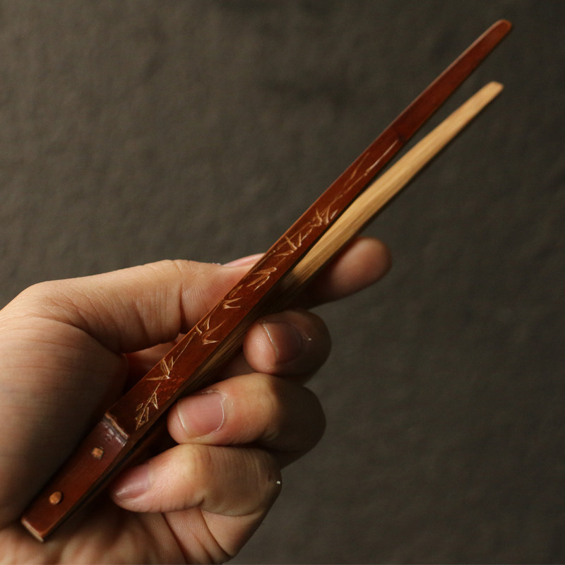 广西老煤竹纯手工精工制作打磨雕刻茶道茶夹茶具茶器竹器竹雕零配,特色手工艺,竹编/竹雕,淘宝优惠券,粉丝福利购,淘宝优惠卷