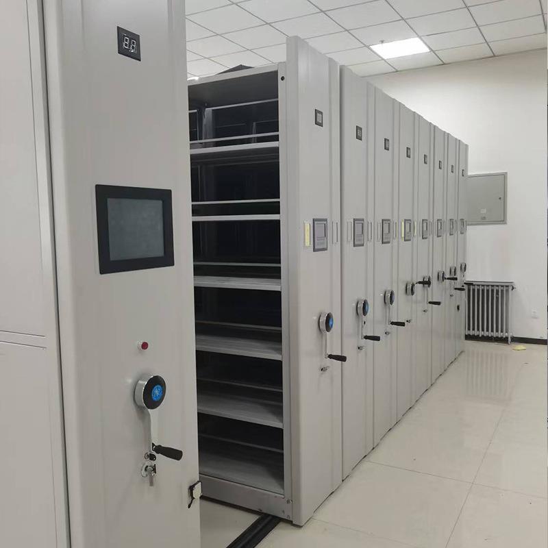 档案密集柜电动钢制资料文件凭证密集架财务档文件柜智能手摇柜子