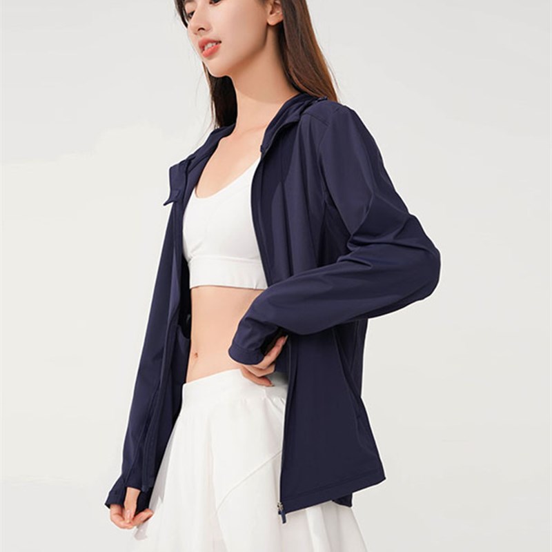 防晒衣女款logol夏季冰丝皮肤衣印字工作服旅游团建公司户外风衣