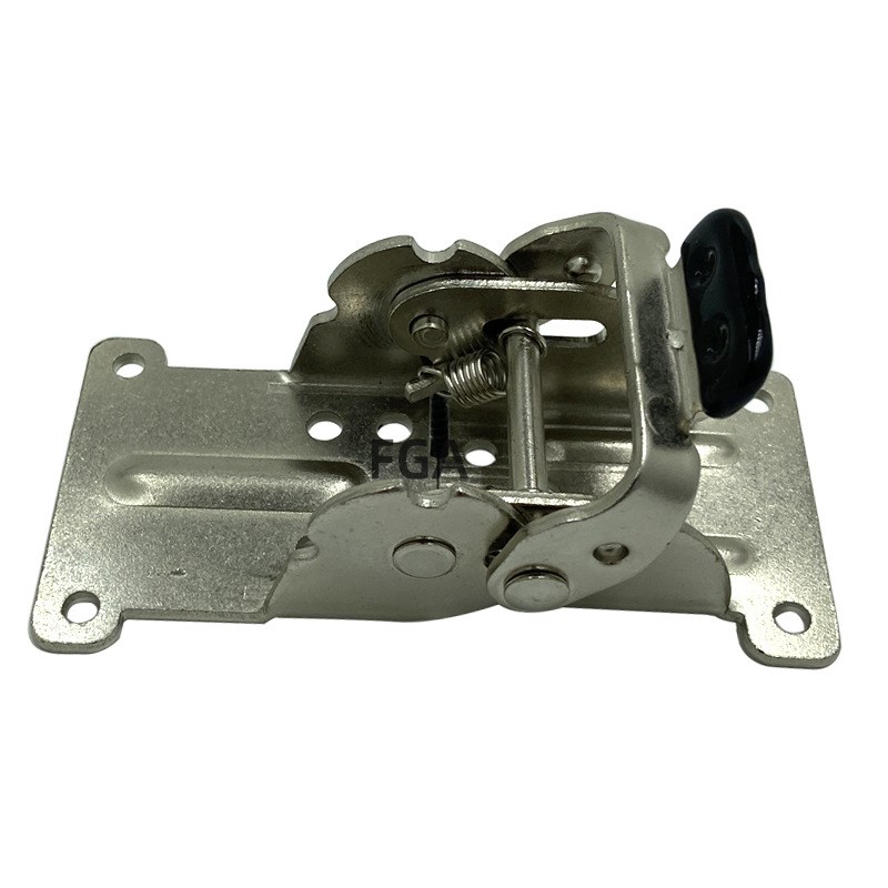 180度折90度折0度自锁折叠铰链合页茶I几家具台桌腿桌脚房车桌配