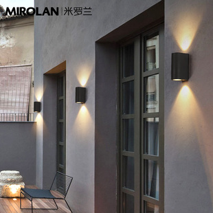 户外壁灯防水洗墙灯外墙壁灯花园阳台壁灯室外墙灯露台墙面装饰灯