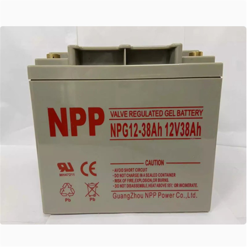 PP耐普蓄电池PG100-12V65A17A248A太阳能PS胶体储能电瓶