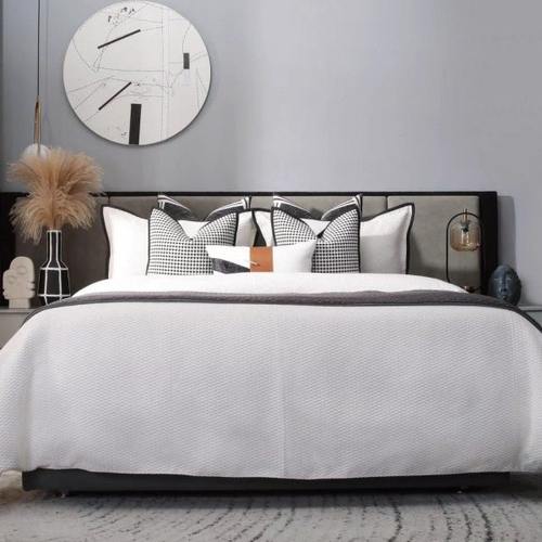 轻奢样板房床品家具展软装新中式床上用品多件套