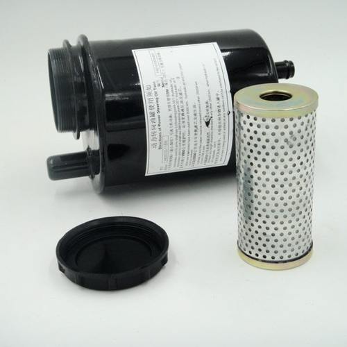 适用于解放J6P方向机滤芯 J7转向油壶总成 JH6动力转向助力油管盖