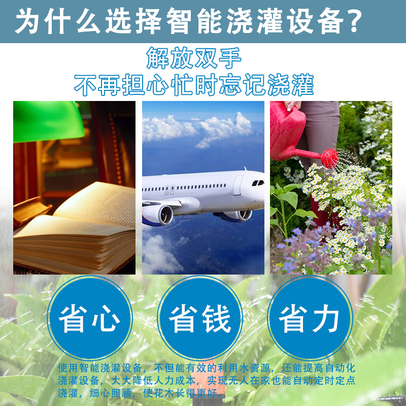 雨水感应定时器 自动浇花控制器 全自动洒水P 灌溉控制器 花园