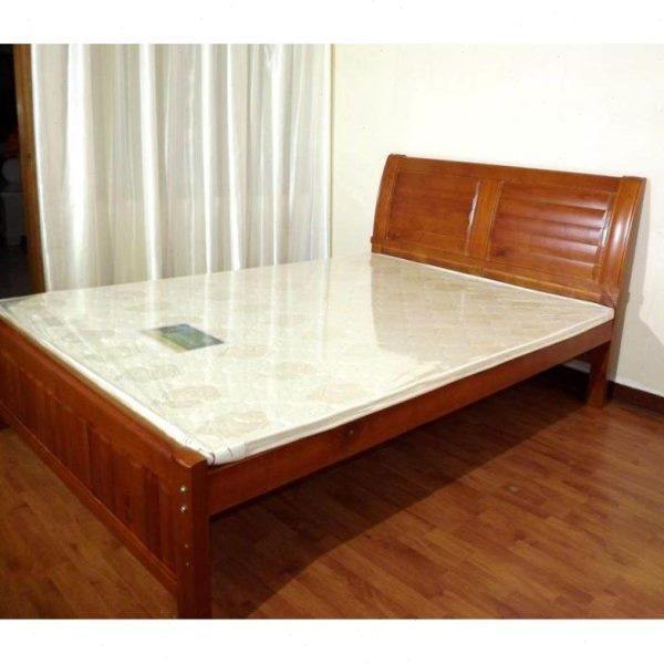 实木床单 双人床 1米 1D.2米1.5米 红椿木床