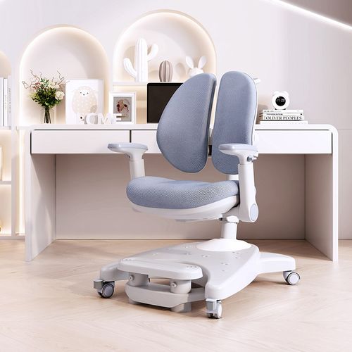 爱芯宝贝儿童学习自动追背椅家用矫正坐姿小学生写字椅书桌椅子