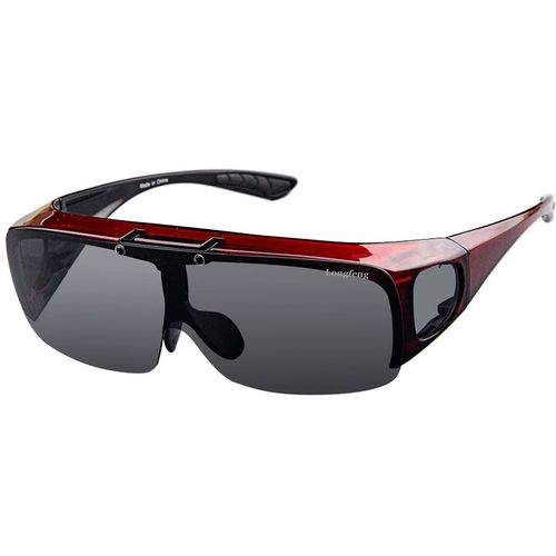 可上翻近视眼镜专用套镜太阳眼z镜男女款夹片墨镜司机开车偏光镜