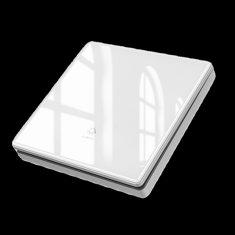 无线遥控开关控制器22q0v双控免布线面板家用随意贴远程镜面玻璃