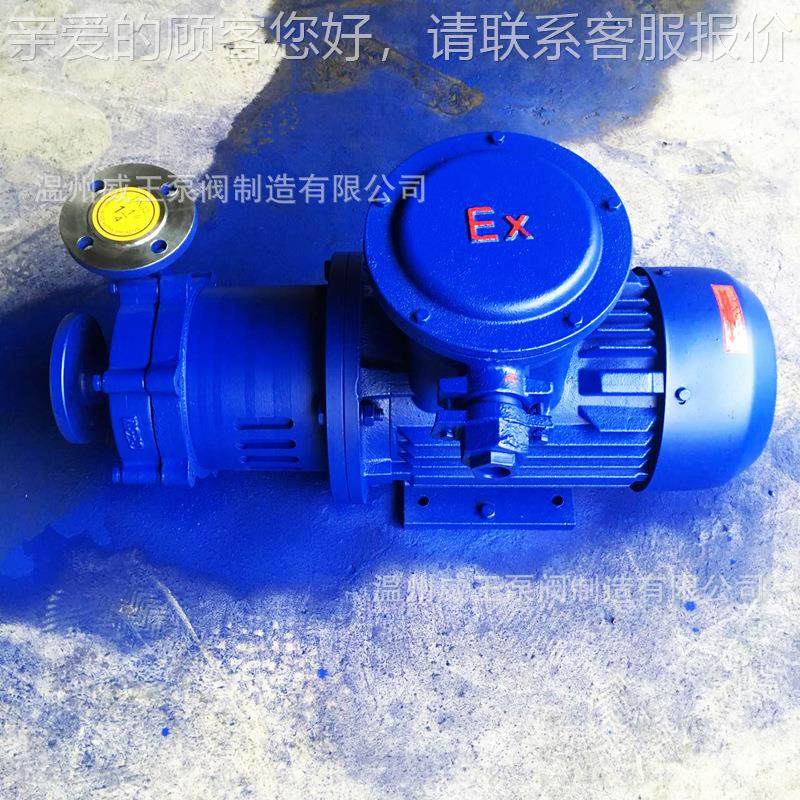 厂家直2销C蚀高QG型温不锈钢磁力驱动泵65LFTCQG-5无泄漏耐腐磁力