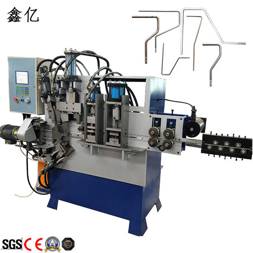 滚筒刷支架自动打扁折弯成型机