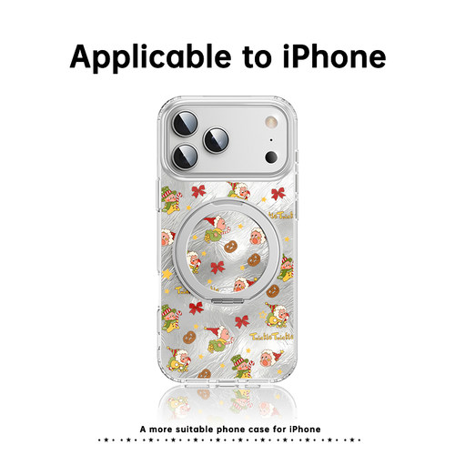 圣诞星星人联名支点壳苹果手机适