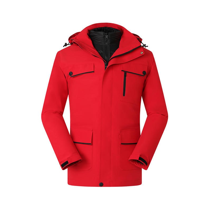 冲锋衣男款防风衣内胆三合一加厚D户外秋冬季女款男装加绒羽绒服