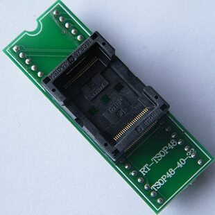 单层板TSOP48转DIP48 弹跳座 一一对应适配器烧录座