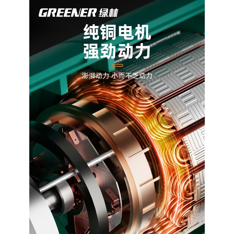 德国精装进口绿林电动棘轮t扳手直角90度桁架角向锂电扳手大扭力