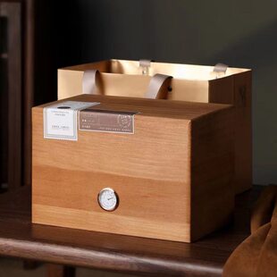 福鼎白茶寿眉白毫银针古树普洱散茶木盒老白茶包装盒空礼盒茶叶盒