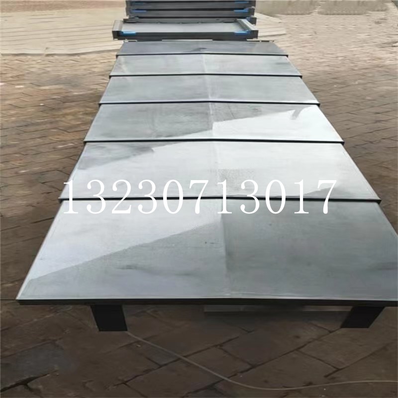 华凯MDV55加工中心钣金伸缩防z护罩CNC不锈钢护板配套拉板机床钢