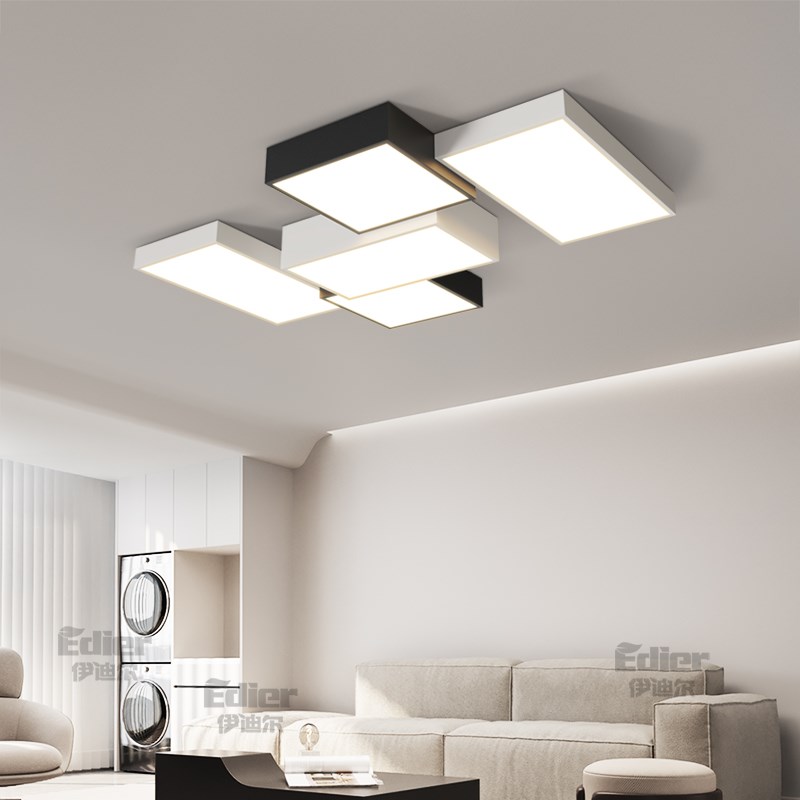 新款客厅吸顶灯现代简约几何卧室餐厅全J屋套餐组合灯具极简北欧