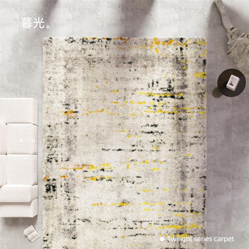 MUFEN 侘寂k风客厅地毯仿羊绒卧室床边毯现代沙发茶几高级加厚地