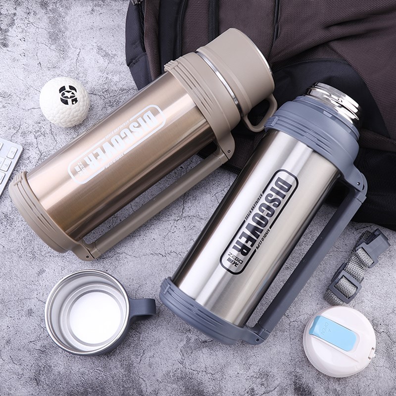 保温壶家用304不锈钢大t容量暖水壶户外旅行车载热水瓶外出运动杯