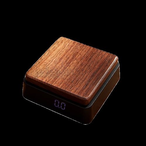 实木小型茶叶秤电子秤专用茶称电子量茶高精O准克秤家用咖啡计时