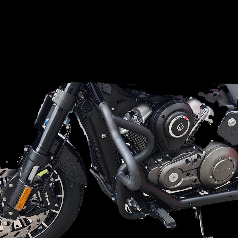 灰石250护杠改装件保险杠奔达摩F托车折叠后靠背边包防摔配件