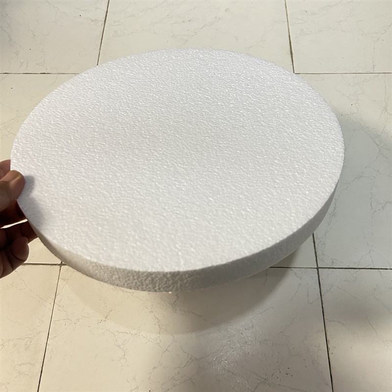 加厚高密度泡沫板插花板加厚圆形保温轮胎茶几材料T包diy3cm厚