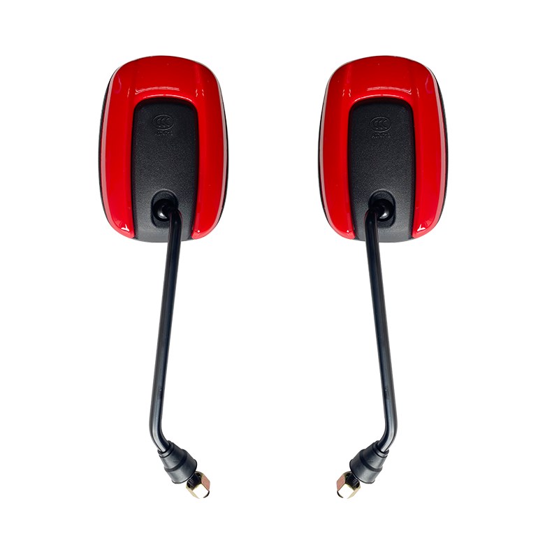 摩托电动车小j牛通用彩色后视镜颜色齐全支持定制倒车镜