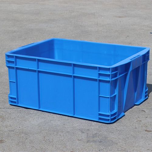 加厚465-220塑料周转箱530*380*230塑胶箱子长方形绿色储物盒子