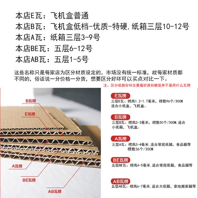 淘宝打包纸盒定做印刷特硬物流纸箱快递发货服装飞机盒整捆包邮