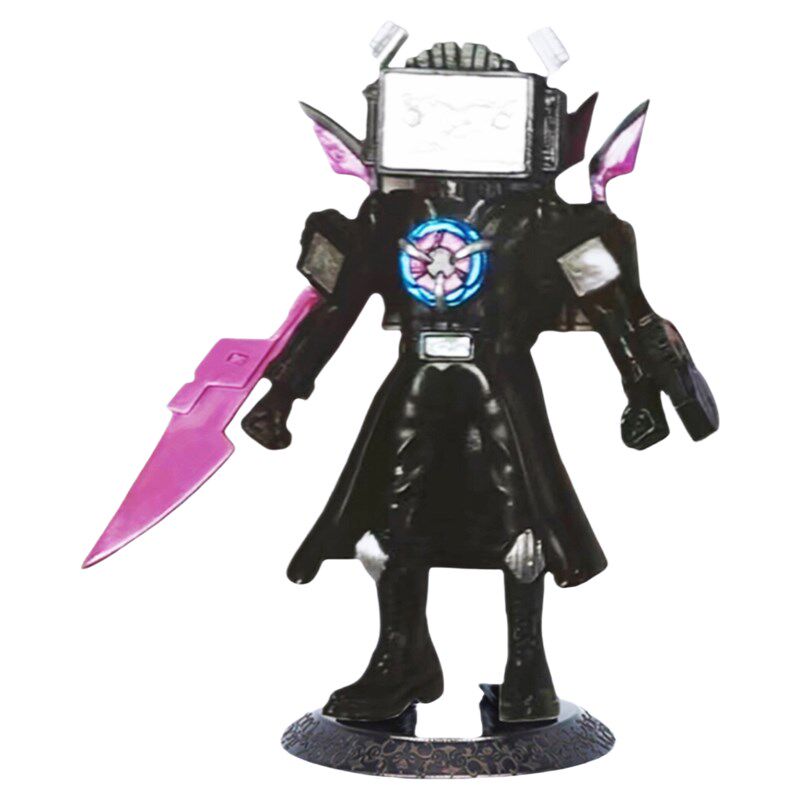 新款泰坦电视人3.0马桶人和监控音响电钻人游戏模型手办男孩玩具