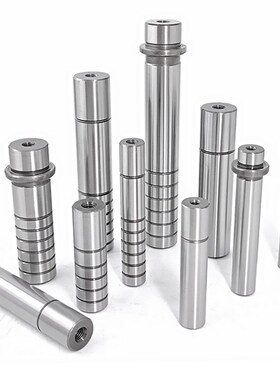 精密卸料板内导柱导套SGPR/SGPN无油槽直杆SGOP/SGON十字攻牙导柱