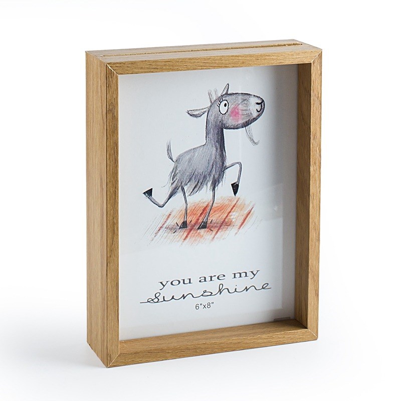 实木双面玻璃植物标本框剪纸喜字透明玻璃手绘展示相框画框摆台