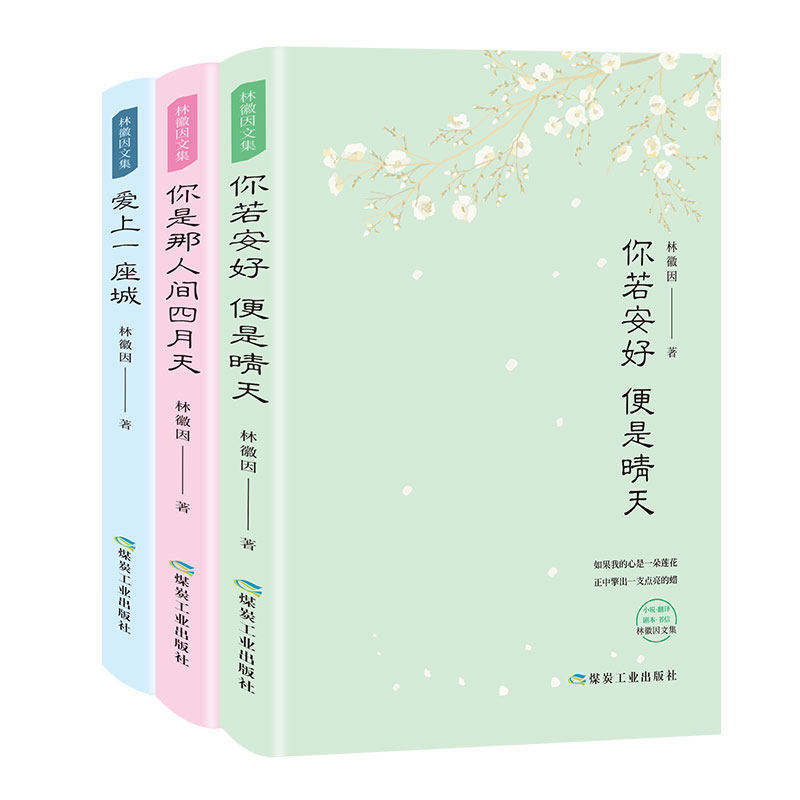 林徽因全集(你若安好便是晴天+爱上一座城+你是那人间四月天) 煤炭工业出版社 林徽因 著 著 短篇小说集/故事集