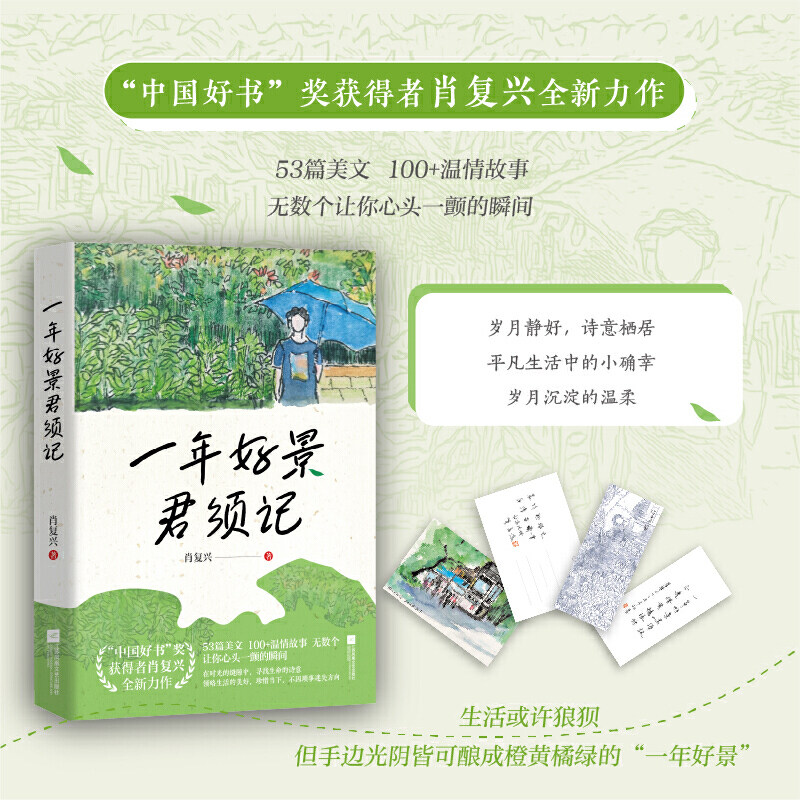 当当网【赠高考祝福贺卡+书签】一年好景君须记 中国好书奖获得者肖复兴全新力作用文字给人生存档 现代文学小说散文随笔正版书籍G