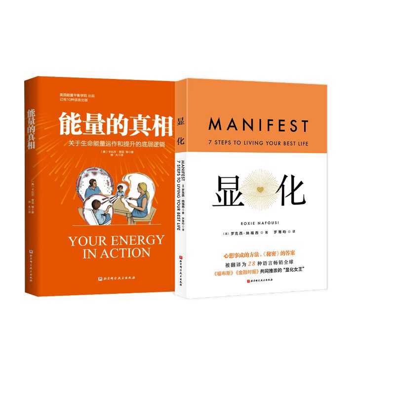 能量的真相 关于生命能量运作和提升的底层逻辑+显化 北京科学技术出版社 (美)卡比尔·贾菲 等 著 神木 译等 心理学