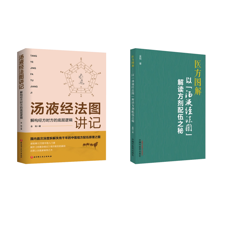 (2册)医方图解 以"汤液经法图"解读方剂配伍之秘+ 汤液经法图讲记 解构经方时方的底层逻辑 中国中医药出版社等