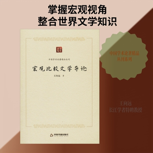 宏观比较文学导论 中国书籍出版社 王向远 著 文学理论/文学评论与研究